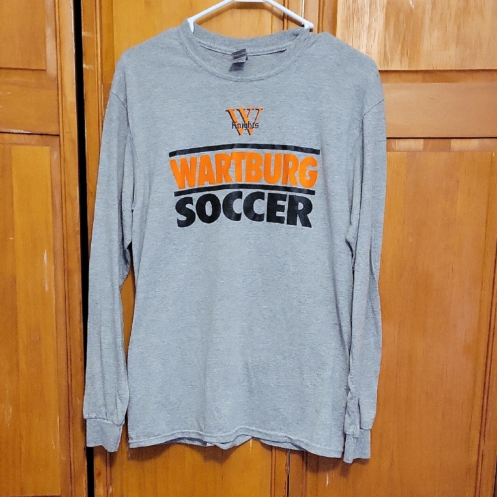 Wartburg Soccer Heather Gray Shirt